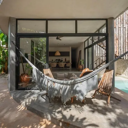 Villa Auralis Boho Boho Villa-priv Pool-concierge-bbq 3b Tulum