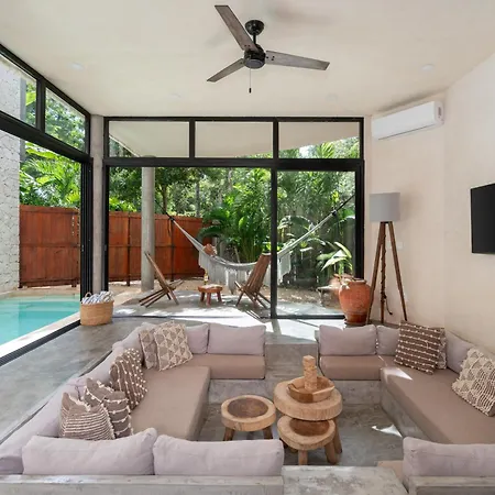 Auralis Boho Boho Villa-priv Pool-concierge-bbq 3b Villa Tulum