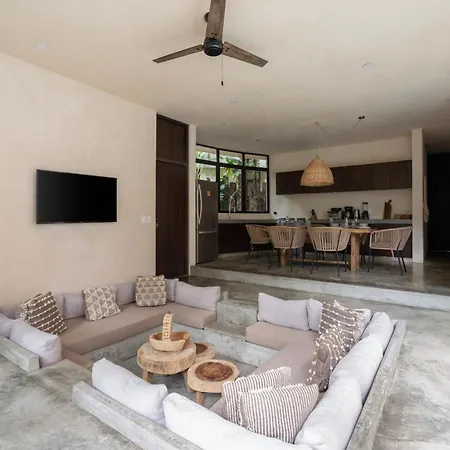 Villa Auralis Boho Boho Villa-priv Pool-concierge-bbq 3b Tulum