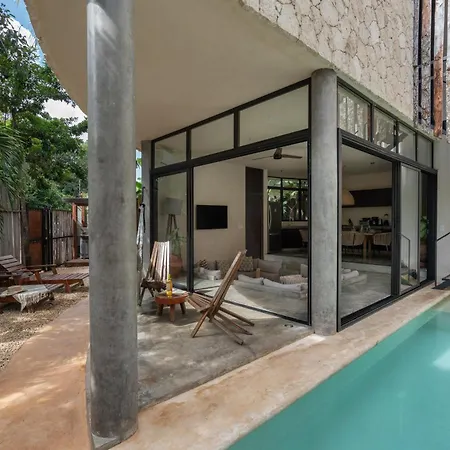 Auralis Boho Boho Villa-priv Pool-concierge-bbq 3b * Tulum