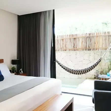 King Bed Cool Pool Hammock Gym Wifi Hyde Apartment Tulum