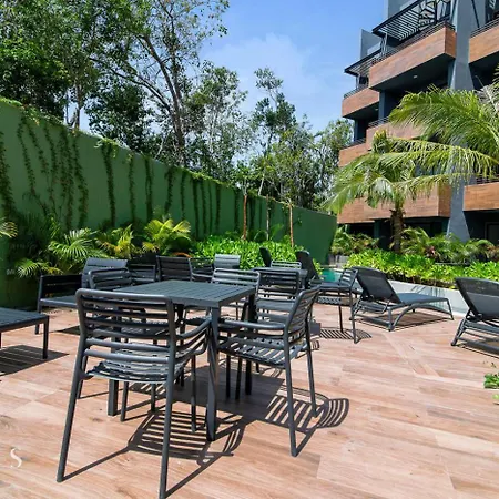 Holiday home 1 Rec. C/balcon • Vista A La Alberca • Sauna + Gym Tulum