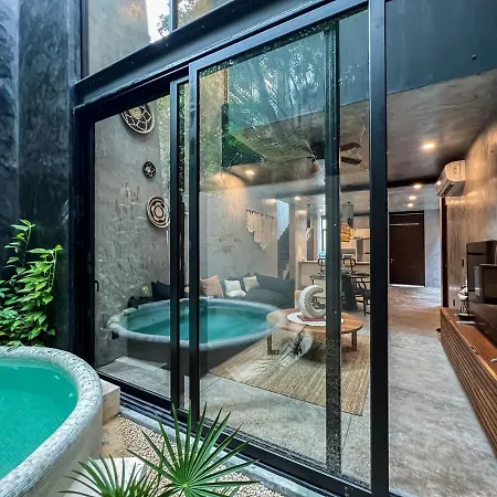 Villa Beautiful House With Private Pool In Aldea Zama Tulum