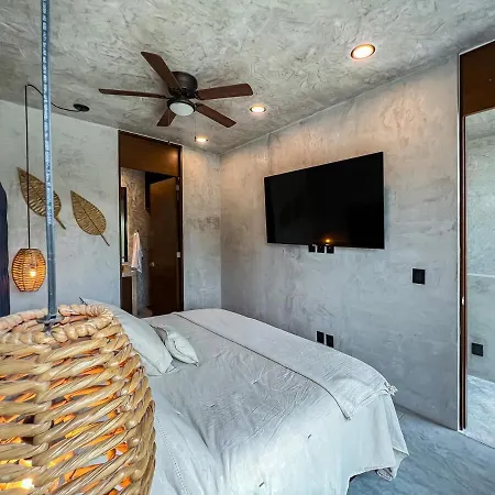 Beautiful House With Private Pool In Aldea Zama Villa *