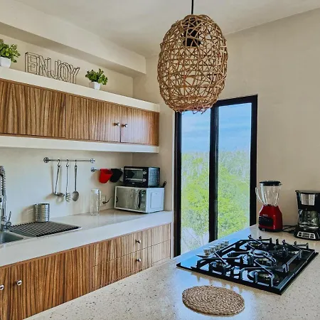 Apartamento Family In The Jungle With Cenotes And Big Pool