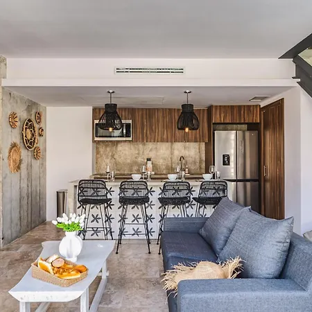 1br Swim Up Loft W Cenote Big Gym Pools Apartment *