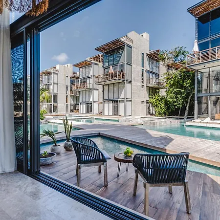 1br Swim Up Loft W Cenote Big Gym Pools *