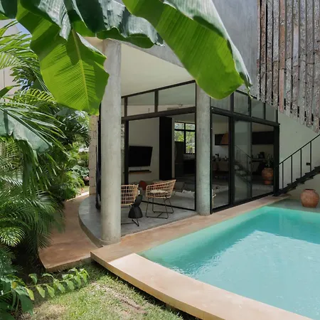 Villa 2 Bohemian Bliss Villas-2 Pv Pool-concierge 1a-1b Tulum