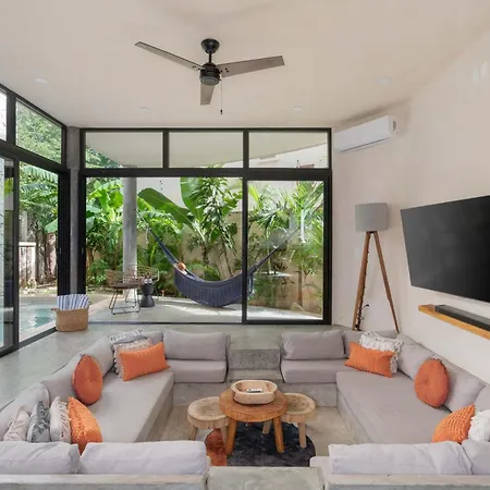 2 Bohemian Bliss Villas-2 Pv Pool-concierge 1a-1b Villa Tulum