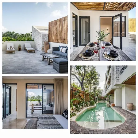 3 Bedroom Penthouse With Private Pool & Sunset Terrace Tulum