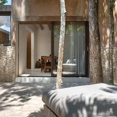 Boho Organic 3br Villa, Gated Community, Rooftop Tulum