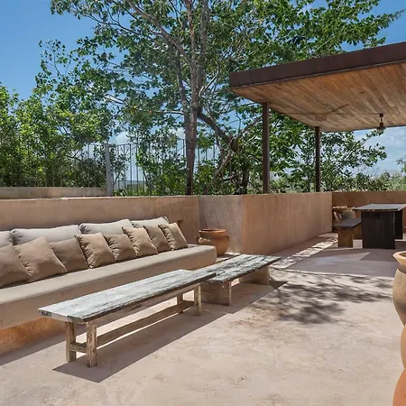 Holiday home Boho Organic 3br Villa, Gated Community, Rooftop Tulum
