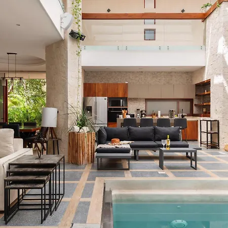 9br Luxury Aldea Zama, Private Pools & Gym!