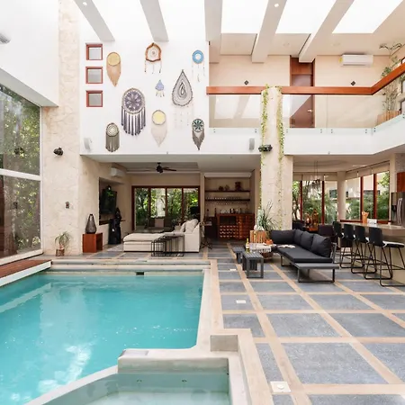 9br Luxury Aldea Zama, Private Pools & Gym! Tulum