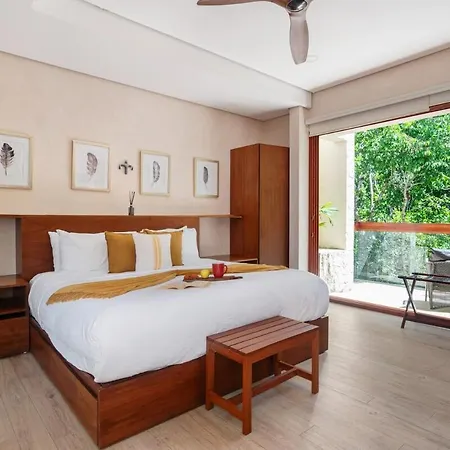 Villa 9br Luxury Aldea Zama, Private Pools & Gym! *