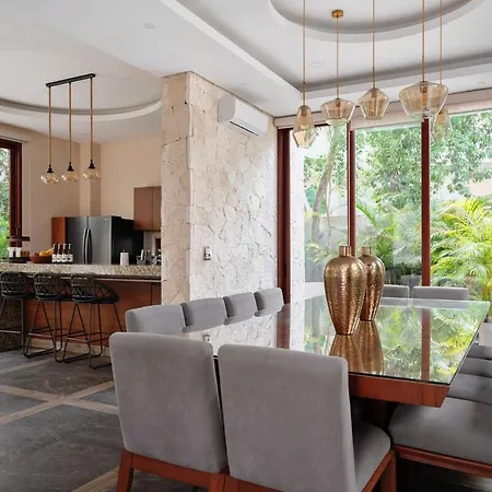 9br Luxury Aldea Zama, Private Pools & Gym! Villa *