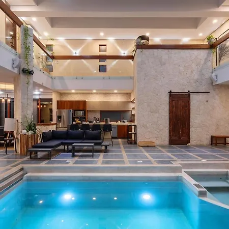 9br Luxury Aldea Zama, Private Pools & Gym! Villa *