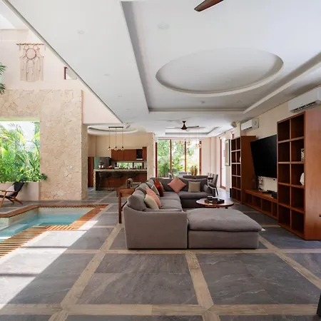 9br Luxury Aldea Zama, Private Pools & Gym!
