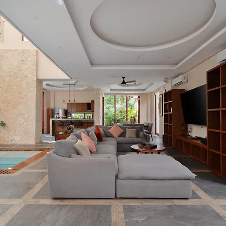 9br Luxury Aldea Zama, Private Pools & Gym!