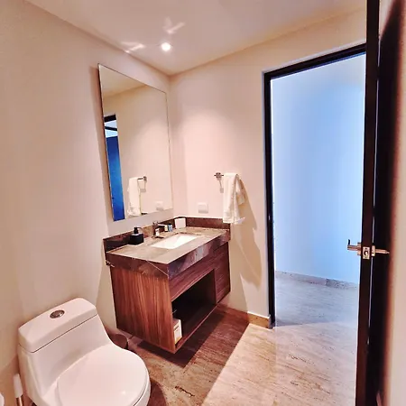 Apartment 1 Bedroom With King Bed And Balcony With Amenities View