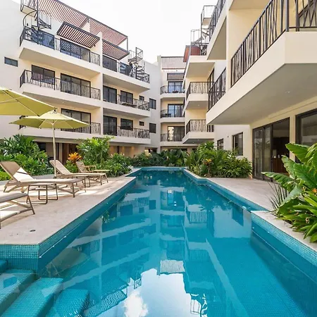 1bd W Private Balcony And Pool In Aldea Zama *