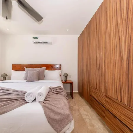 Holiday home Lux 2 Bd W Balcony, Rooftop Pool In Aldea Zama Tulum