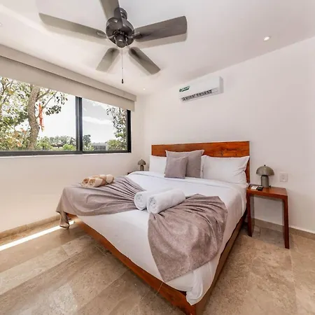 Lux 2 Bd W Balcony, Rooftop Pool In Aldea Zama Holiday home *