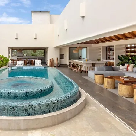 With Premium Service - Cook, Butler & Included In Luxury Aldea Zama Villa *