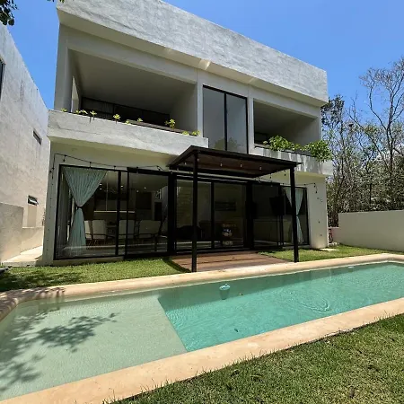 Villa Beautiful 3br Private Pool And Jacuzzi Tulum