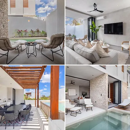 Luxury With 2 Private Pools & Rooftop Tulum