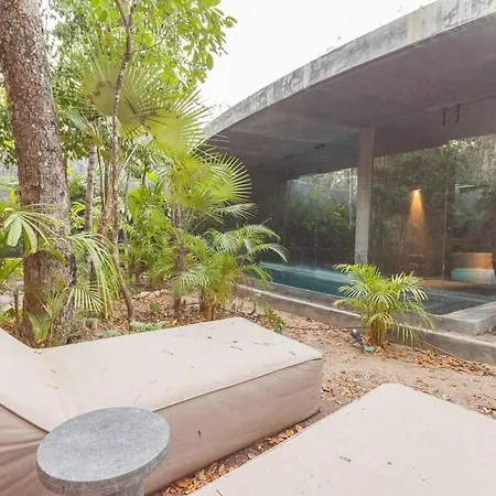 Nature Retreat With Tub And Terrace Apartment Tulum