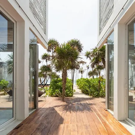Luxury Oceanfront Estate With Pool, Staff, Sleeps 24 * Tulum