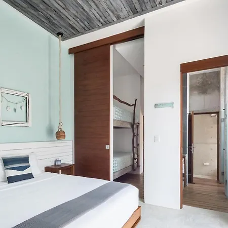 Luxury Oceanfront Estate With Pool, Staff, Sleeps 24 Villa Tulum