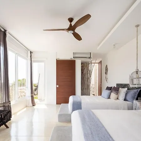 Luxury Oceanfront Estate With Pool, Staff, Sleeps 24 * Tulum