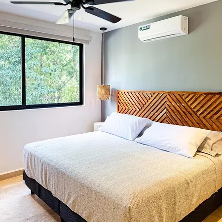 2bd With Private Balcony & Jacuzzi Aldea Zama View *