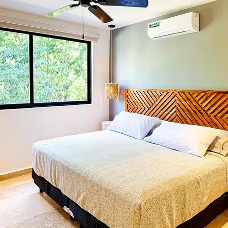 2bd With Private Balcony & Jacuzzi Aldea Zama View *