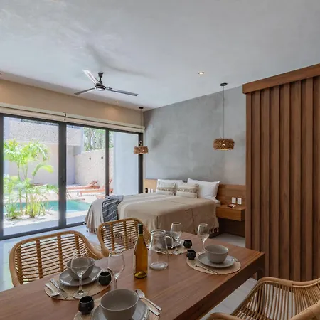 Apartment Swimup Retreat With Pool Terrace In Veleta Tulum