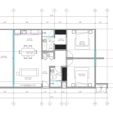 Apartamento 2 Bedroom Bliss Stunning Rooftop Gym Osmosis Desk