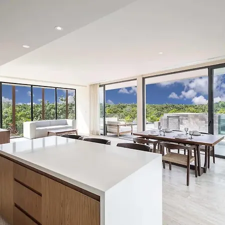 Penthouse De Lujo Alberca Privado Apartment *