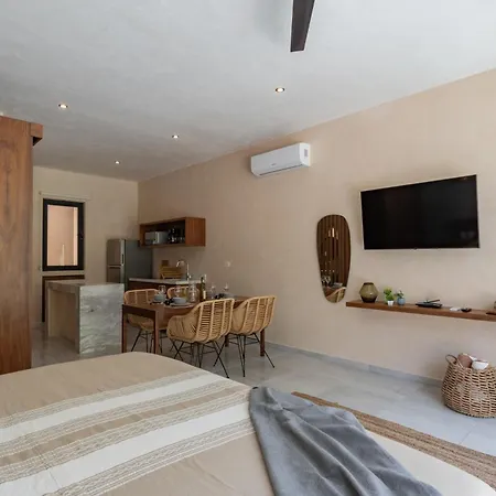 Apartment Swimup Retreat With Pool Terrace In Veleta Tulum