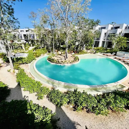 Apartment Private Pool & Grill 2 Bedroom Jungle 416 Tulum