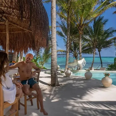 New 3br Private Beachfront With Pool At Soliman Tulum