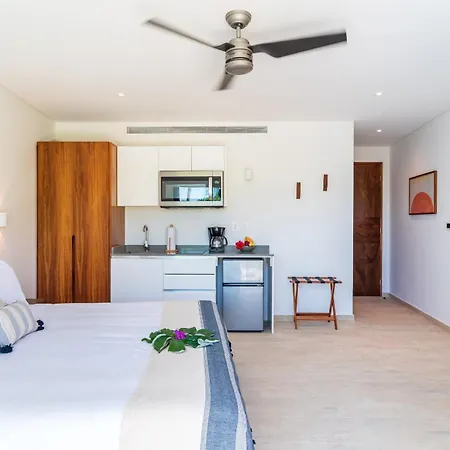 Apartment With Pool View Balcony In Veleta Tulum