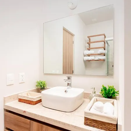 Apartment Work And Relax Apto With Cowork Space And Rooftop Tulum