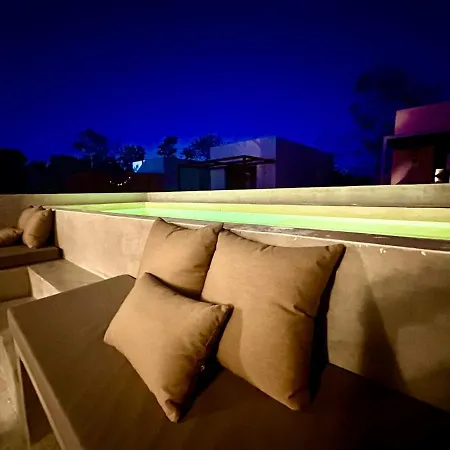 Luxury-8 Min To Beach-private Jacuzzi & Pool Apartment Tulum