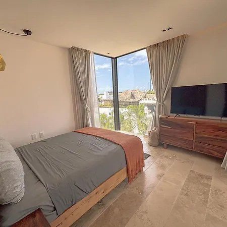 Penthouse De Dos Pisos Con Alberca Privada En La Veleta Apartment Tulum