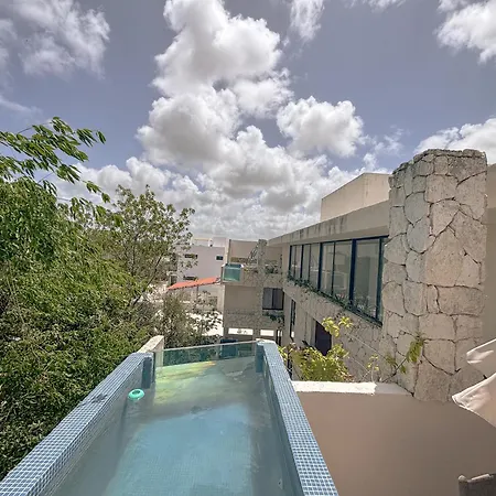 Penthouse De Dos Pisos Con Alberca Privada En La Veleta Tulum