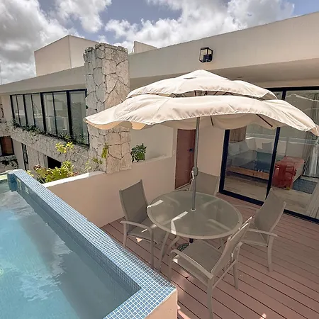 Penthouse De Dos Pisos Con Alberca Privada En La Veleta Tulum