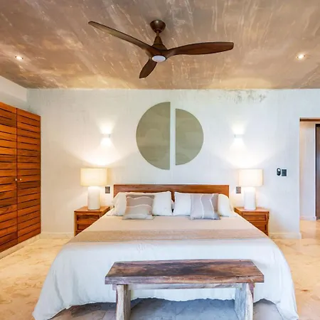 Beachfront Tankah 3 For 18 Guests! * Tulum