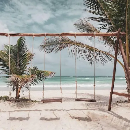 Holiday home Stylish 3bd3ba In Tulum's Neighborhood